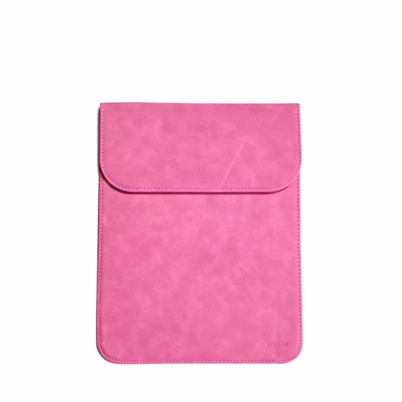 Husa laptop 13.3 inch, Antisoc, Ușoară, Roz