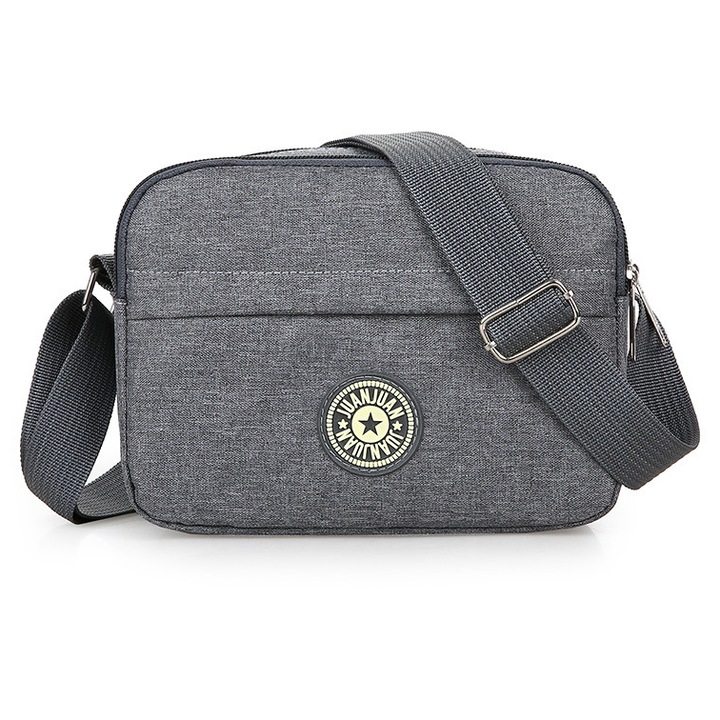 Alkalmi és divatos, kézben tartott, vászon crossbody táska