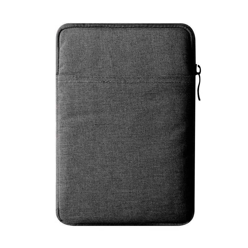 Husa Tableta 10 inch, Protectie Antishoc, Compartiment Extra, Gri inchis