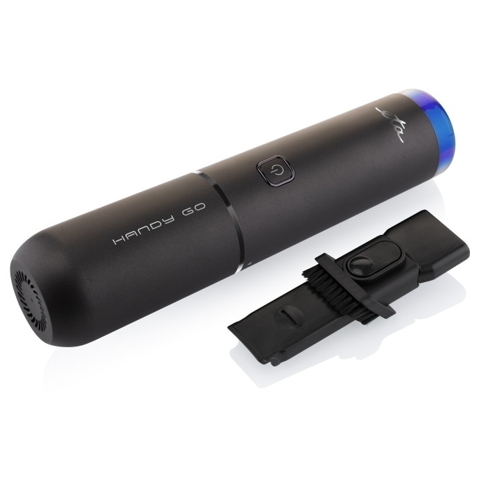 Aspirator fara fir ETA HANDY GO 0253 90000, motor BLDC digital, 65 W, Li-Ion 7, 2 V, 2600 mAh, 85 ml, negru