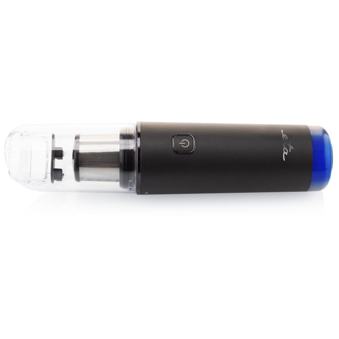 Aspirator fara fir ETA HANDY GO 0253 90000, motor BLDC digital, 65 W, Li-Ion 7, 2 V, 2600 mAh, 85 ml, negru