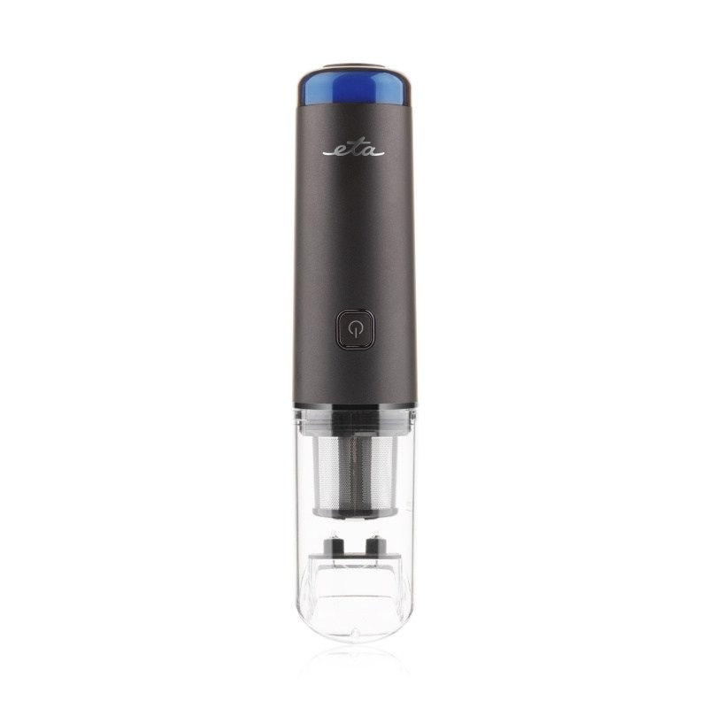 Aspirator fara fir ETA HANDY GO 0253 90000, motor BLDC digital, 65 W, Li-Ion 7, 2 V, 2600 mAh, 85 ml, negru