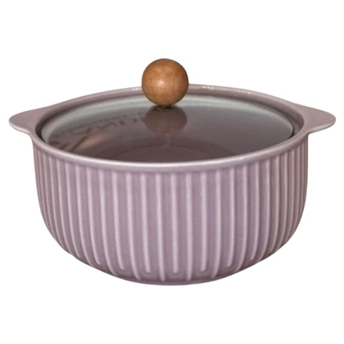 clini Bol de sticlă 20x16.5x12cm, 500 ml, cu capac