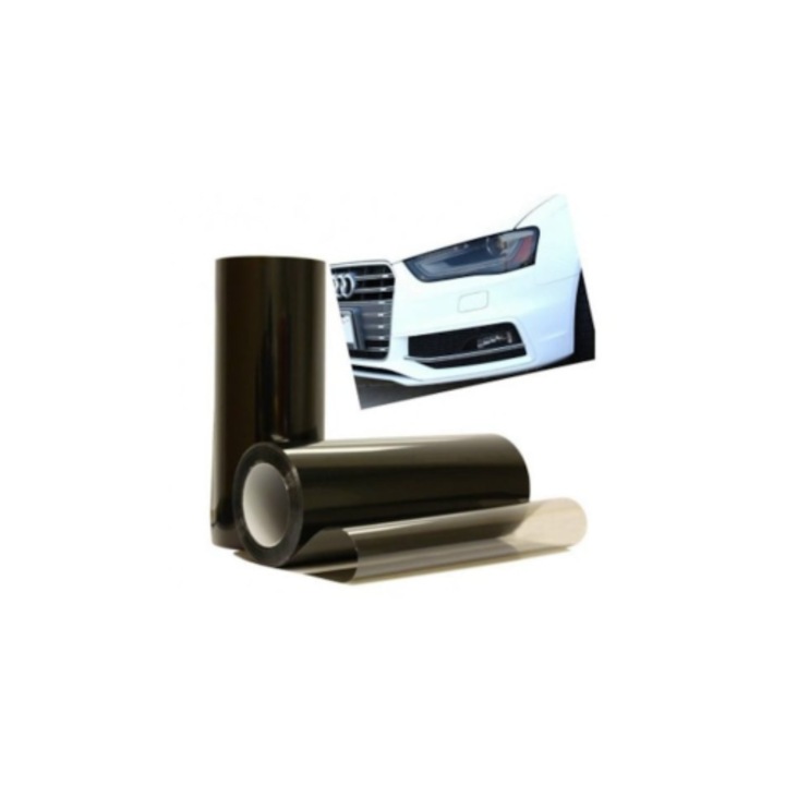 Folie fumurie deschisa protectie faruri / stopuri 60 x60 cm