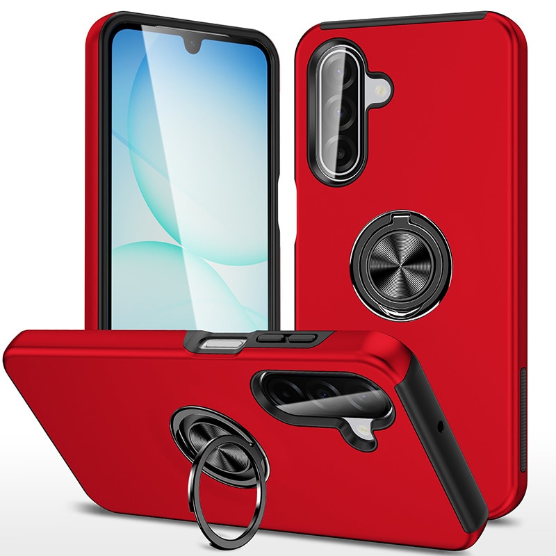 Husa telefon compatibila cu Samsung Galaxy A57, Subtire, Magnetica, Culoare Rosu aprins