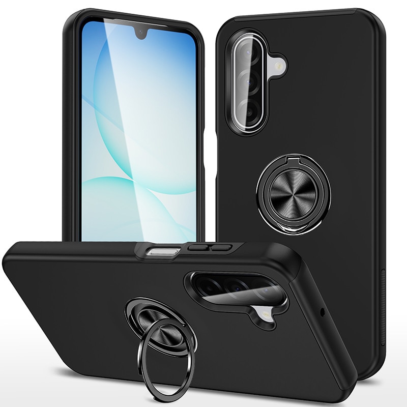 Husa Samsung Galaxy A17, Subtire, Anticadere, Neagră
