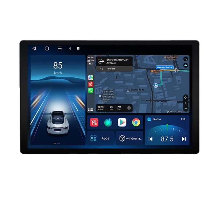 Sistem multimedia auto, V2Plus 4G 13.1, Wireless CarPlay, Android Auto, 11 inch, 4GB RAM, 64GB ROM
