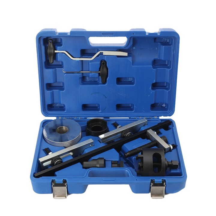 Set scule pentru instalare, demontare transmisii, otel de inalta rezistenta, design compact, compatibil cu transmisii cu dublu ambreiaj 6 si 7 viteze