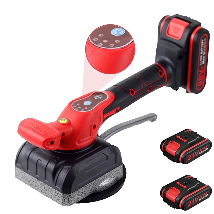 Slefuitoare pentru Placi, 3500W, 5 Setari de Vibratie, cu 2 Baterii