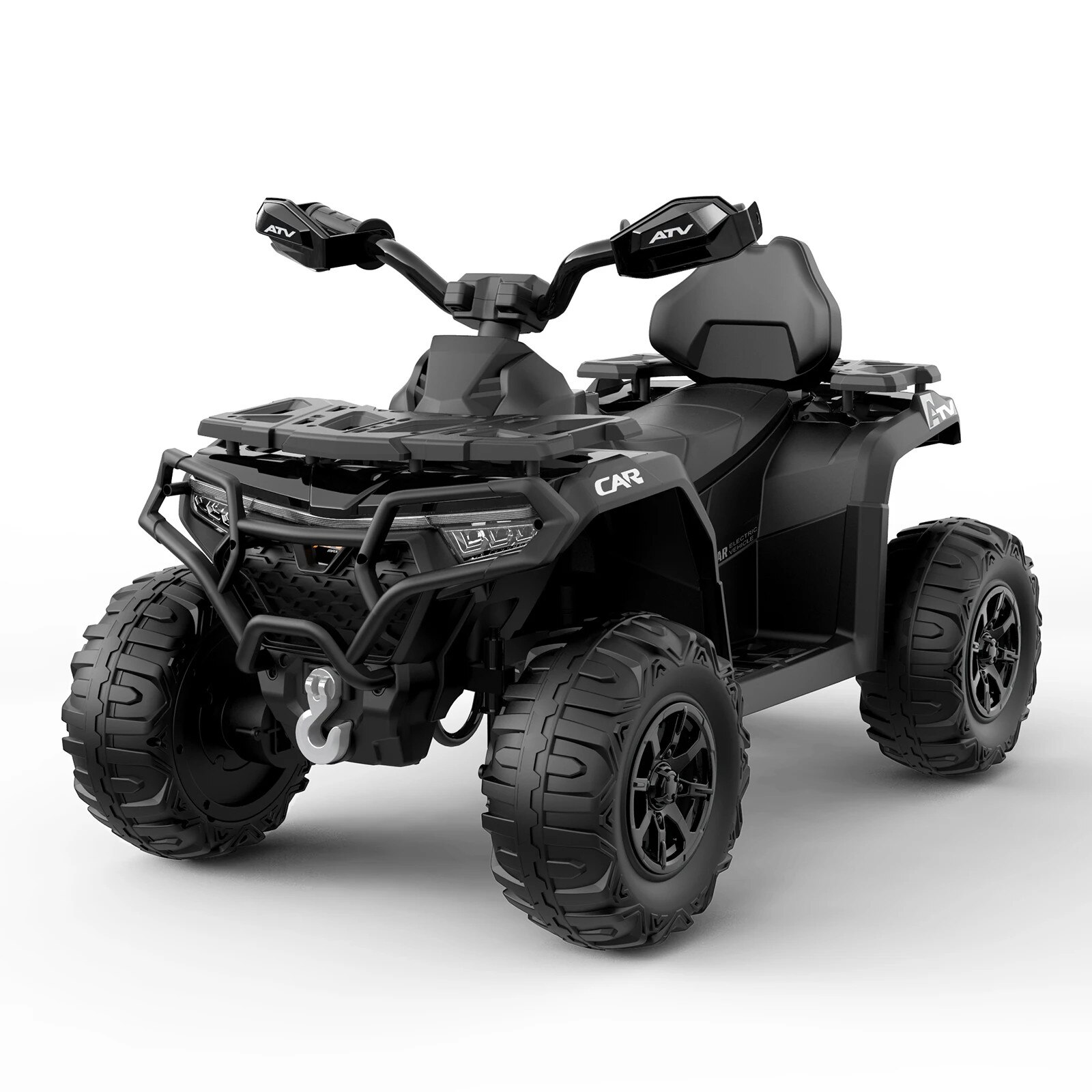 Atv Emag ATV електрически с дистанционно управление за родители, LED светлини ...