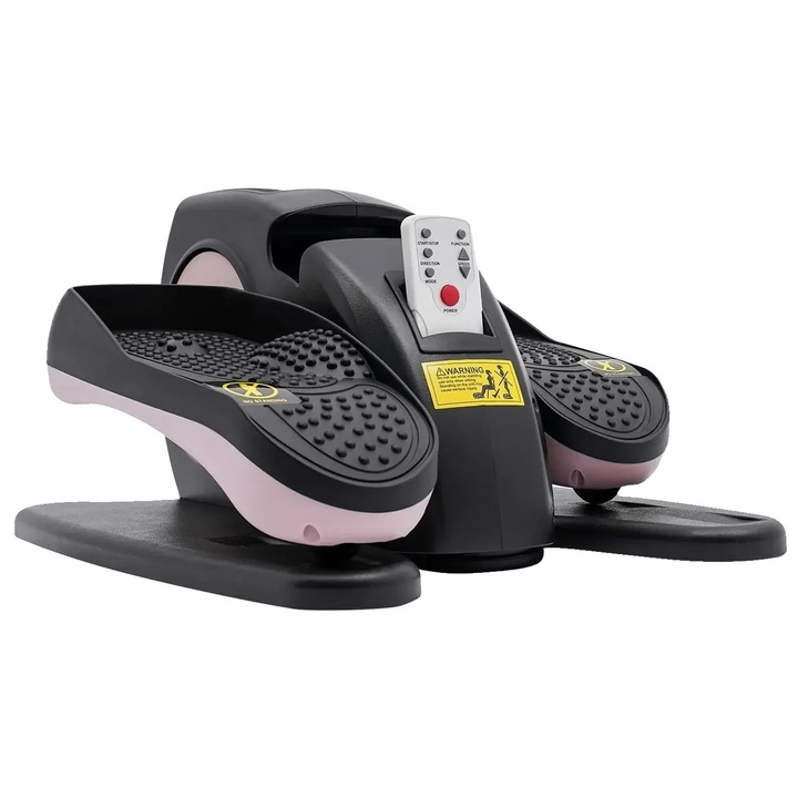 Antrenor eliptic electric, utilizare sub birou