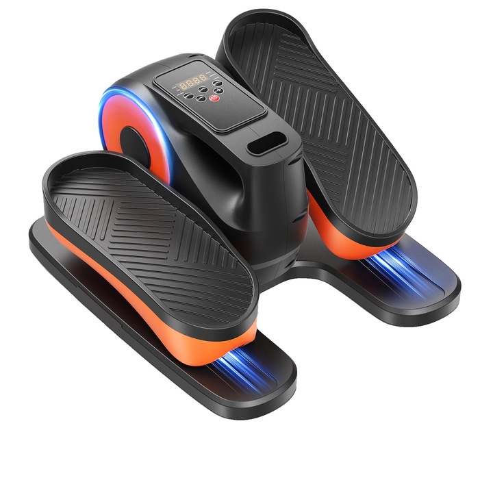 Aparat multifunctional, 12 niveluri de rezistenta, design compact si portabil, negru