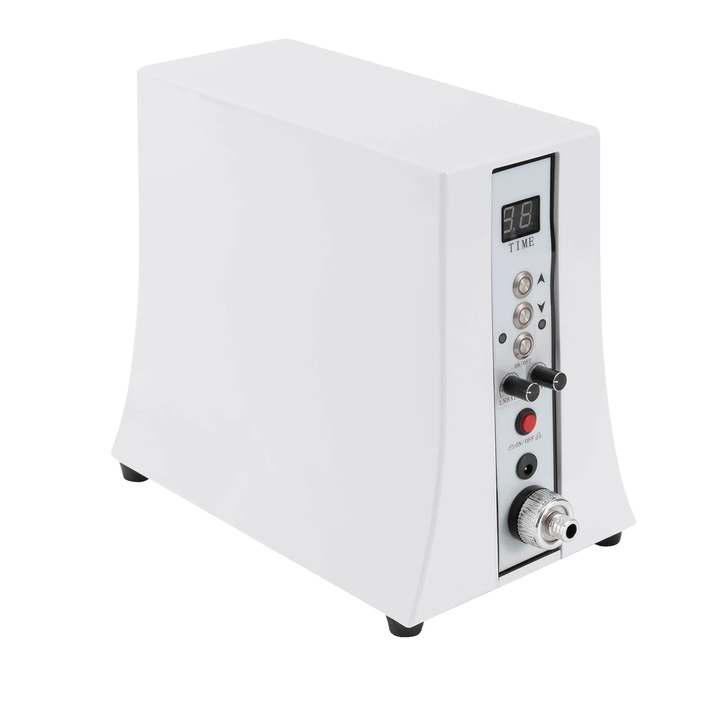 Aparat de terapie cu vacuum, 32 cupe, pentru modelare corporala, ABS, Alb, 17x27x24 cm