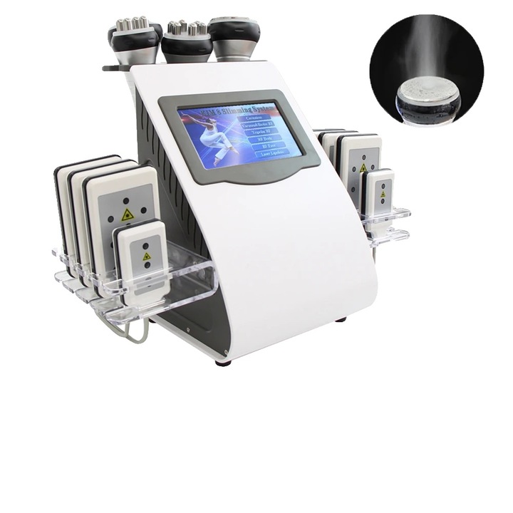 Апарат за скулптуриране на тяло, ултразвукова кавитация, гъвкави процедури, неинвазивен, EU щепсел