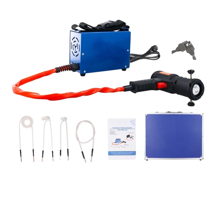 Hőlégfúvó, 1500W, gyors fűtés, hordozható kialakítás, lángmentes