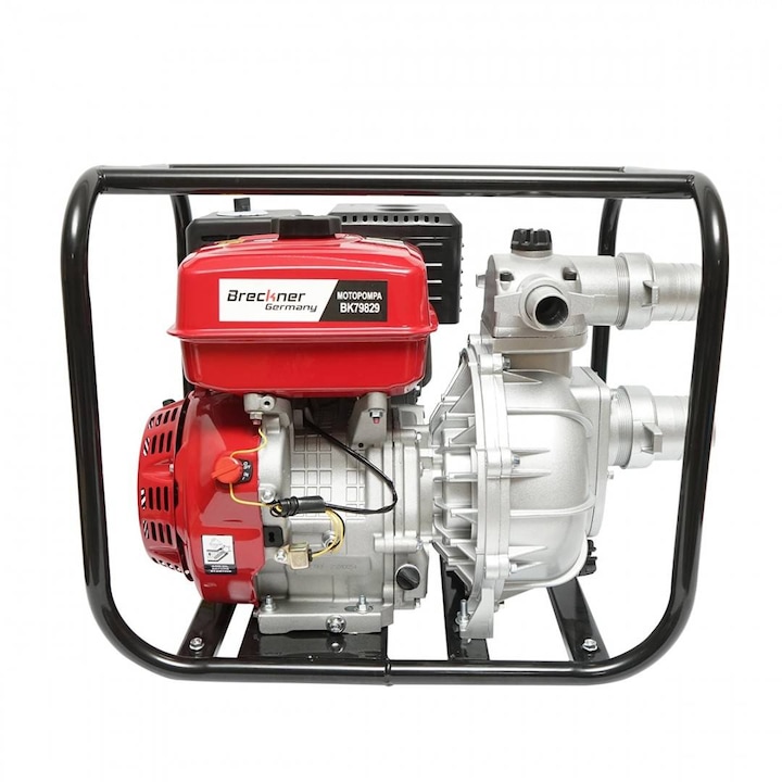 Бензинова помпа 15 к.с., 3 цола, дебит 40м3/ч, дълбочина на засмукване 7м, напор 80м Breckner Germany
