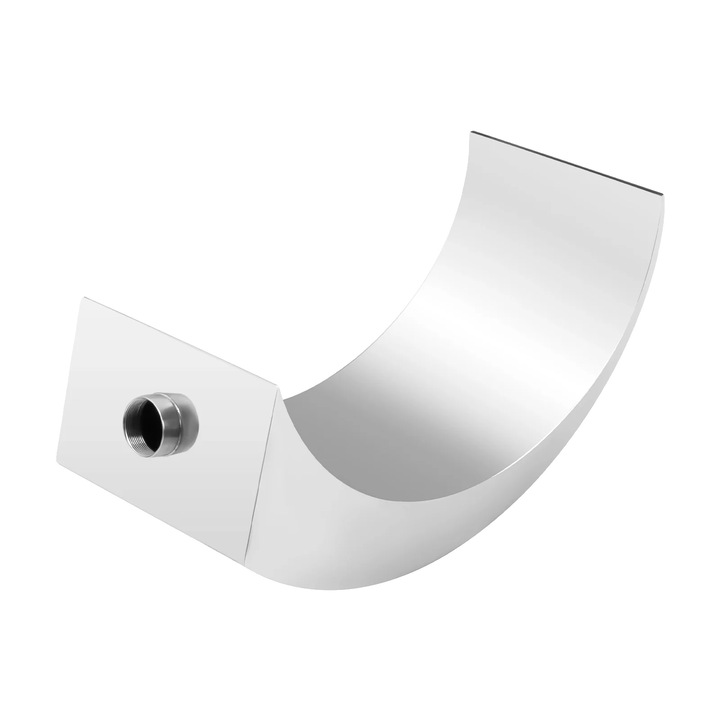 Medence szökőkút tartozék, rozsdamentes acél kivitel, vízeffektus, ezüst, 30x60cm