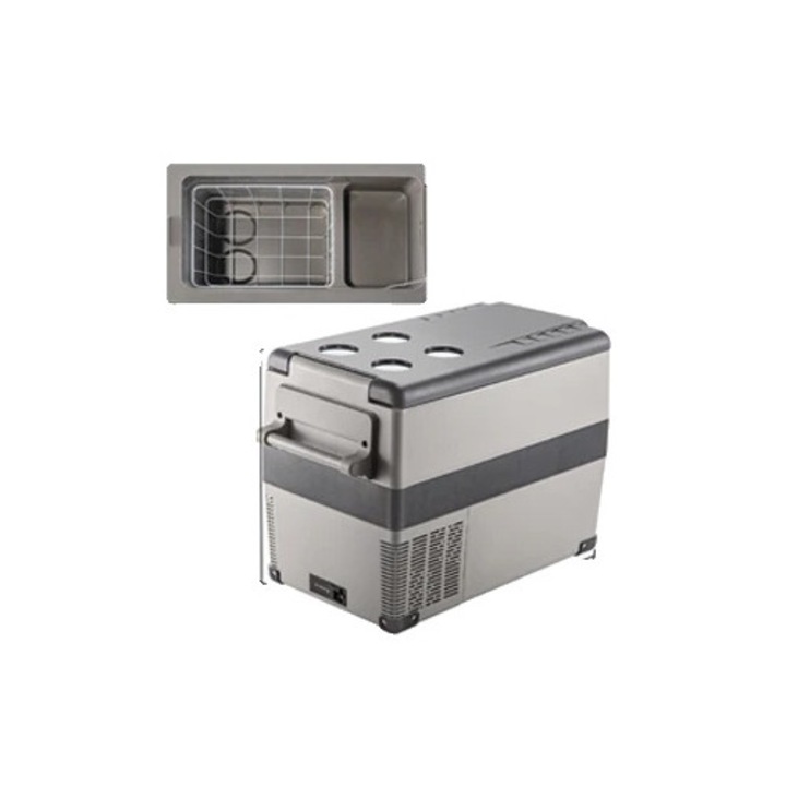 Frigider auto portabil, 45L, racire eficienta, design compact, alimentare duala