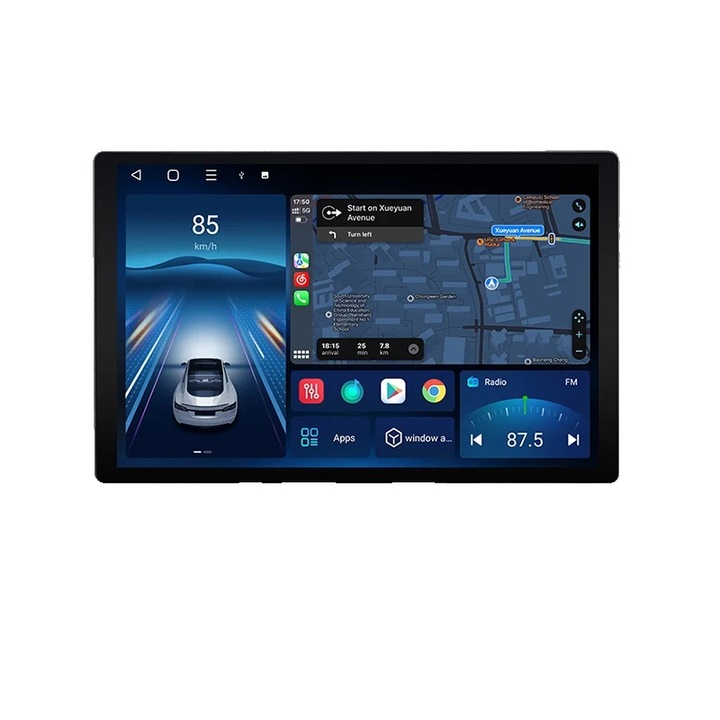 Sistem multimedia auto, V2Plus 6G 11.5, 11 inch, 2K QLED, navigatie GPS, pentru Honda Accord 2003-2008