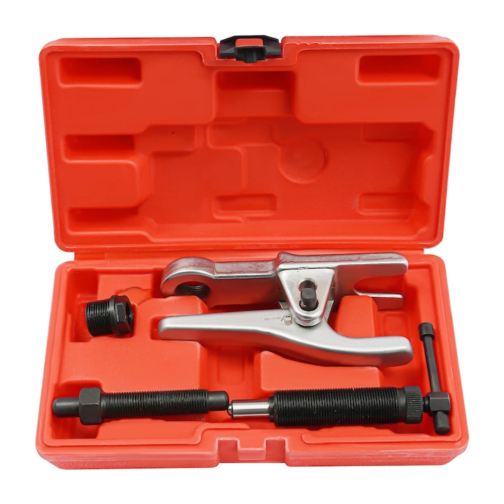 Set unelte pentru demontare articulatii sferice, constructie durabila, cutie de transport, rosu, 24x13cm