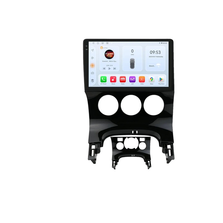 Sistem multimedia, 9 inch, chipset Snapdragon 6115, GPS, WiFi, control vocal