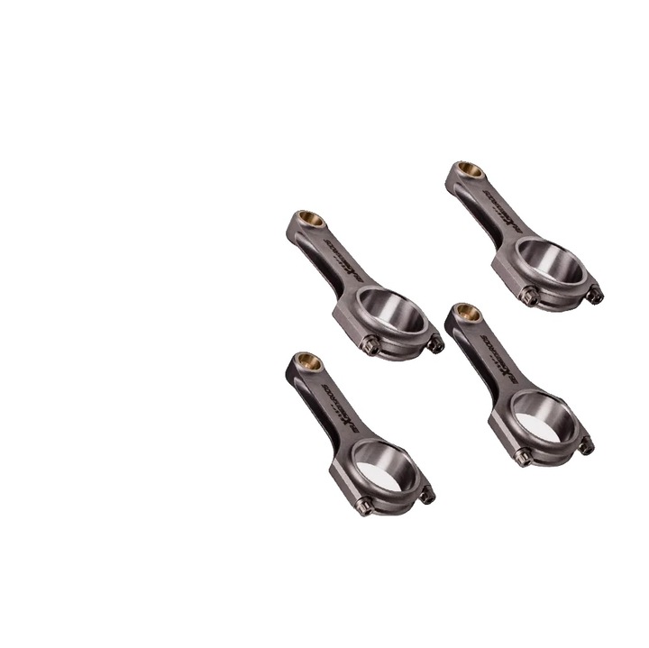 Készlet 4 fehér, Maxpeedingrods, kovácsolt acél, 152mm, kis vég átmérő 22mm, nagy vég átmérő 51mm