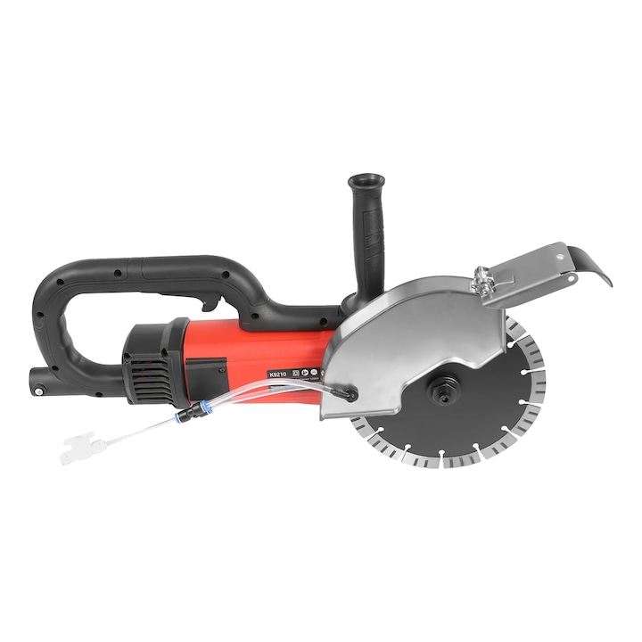 Masina de sanfrenat pereti, 7000 RPM, 210 mm adancime de taiere, rosie, 57x15x35 cm