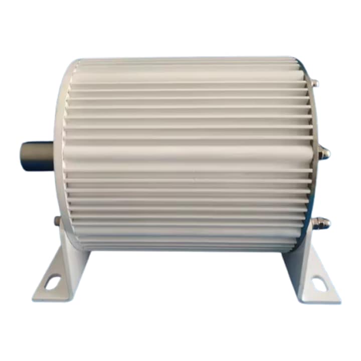 Generator eolian, generator cu magneti permanenti de viteza redusa, energie de inalta eficienta pentru uz casnic si in afara retelei, cu soclu, 6000 W, 48 V