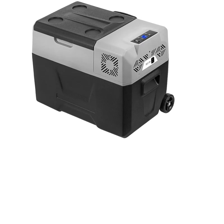 Frigider auto, 50L, design portabil, racire eficienta, dimensiuni compacte