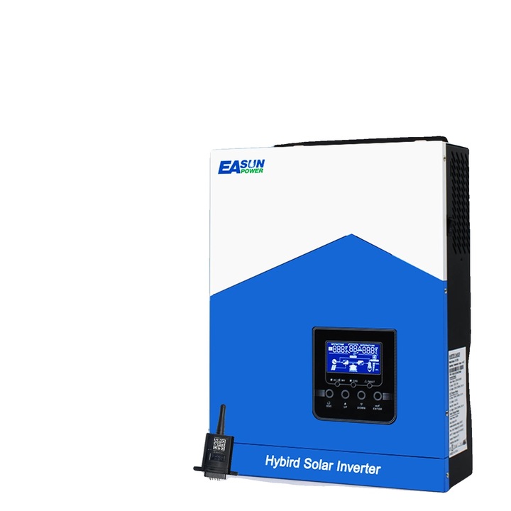 Inversor solar, SMH-II-3.2K, unda sinusoidala pura, setari configurabile, 220-240V, 6KG-11KG