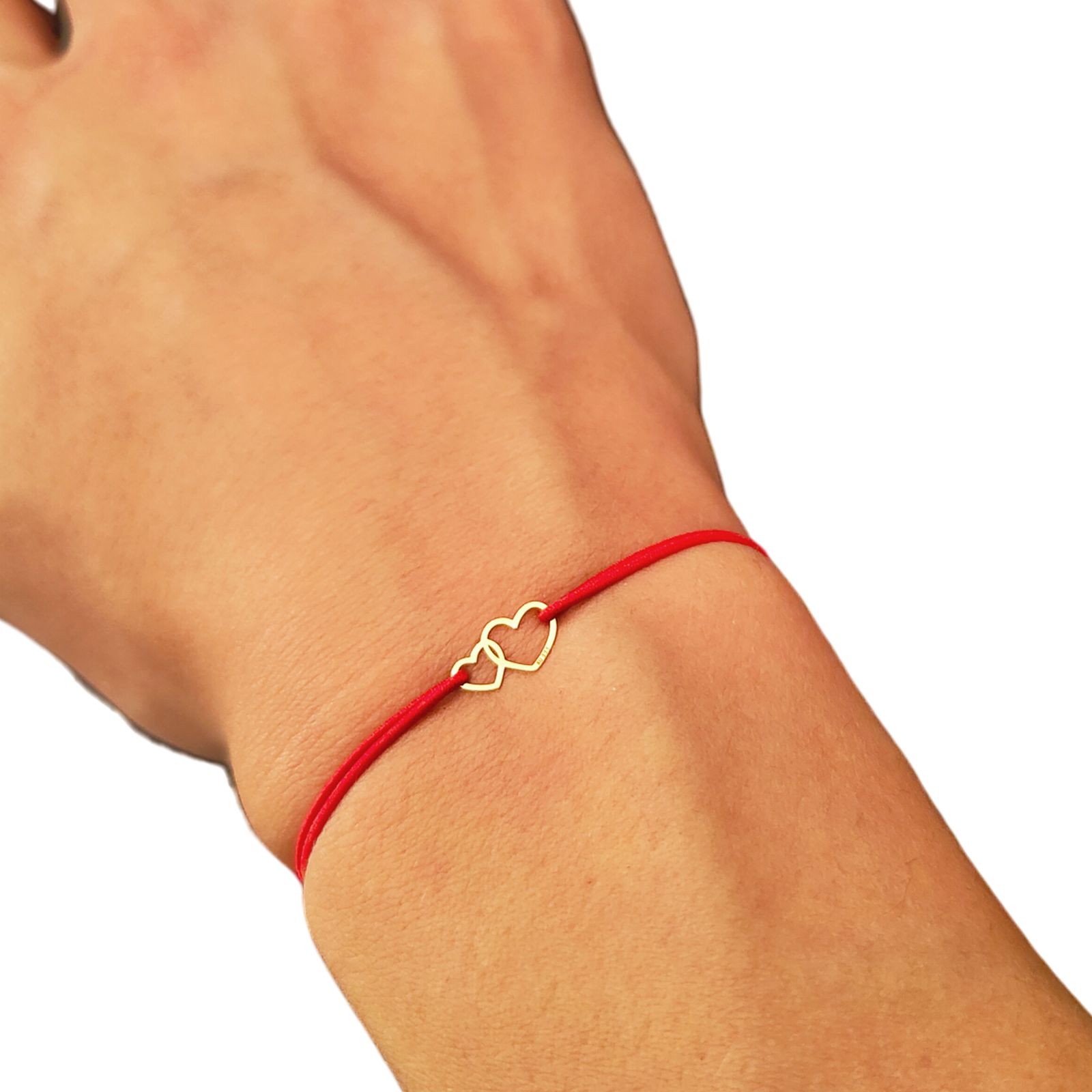 Martisor Bratara Aur 333 8K Contur Inimi - eMAG.ro