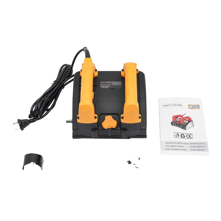 Rindela electrica, 1200W, design ergonomic, lame din ciment, 22x20x27.5cm