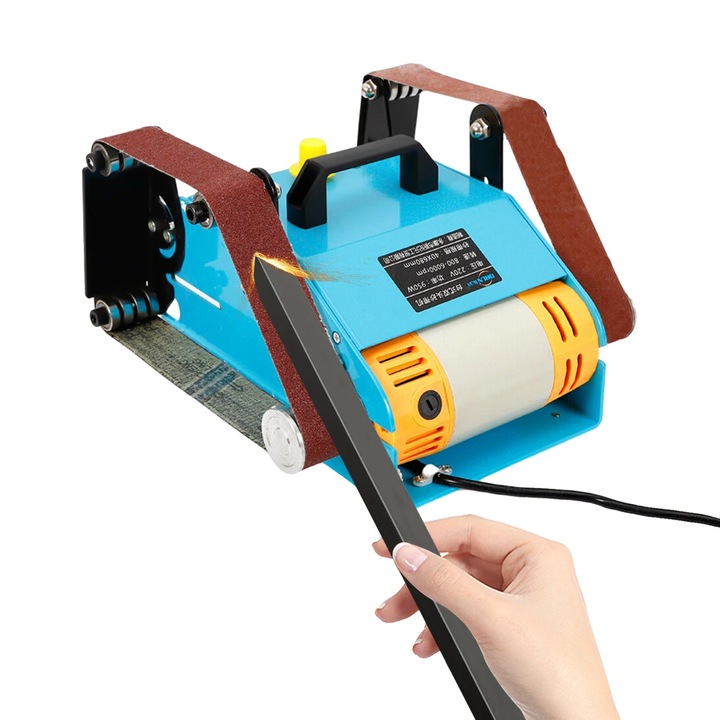 Slefuitoare, 950W, viteza ajustabila, albastra, 40x680mm
