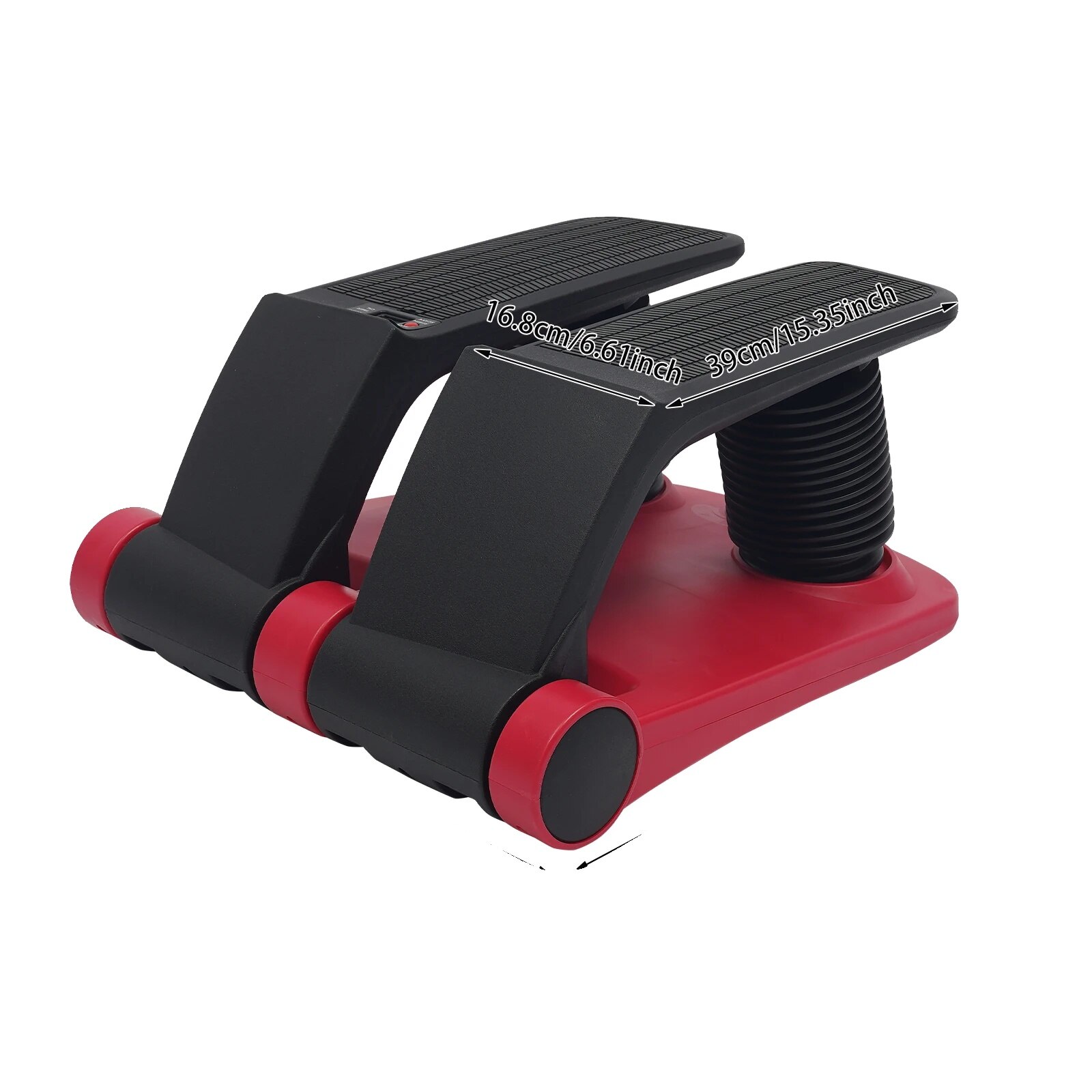 Stepper, design compact, rezistenta ajustabila, rosu, dimensiuni reduse ...