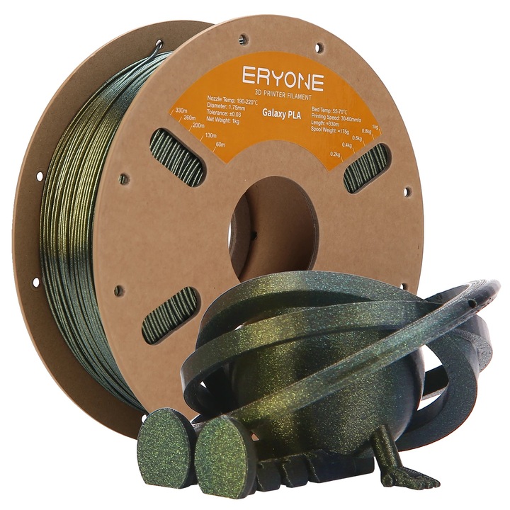 Filament 3D, Sötét Arany, 1.75mm, 3KG, széles körű kompatibilitás