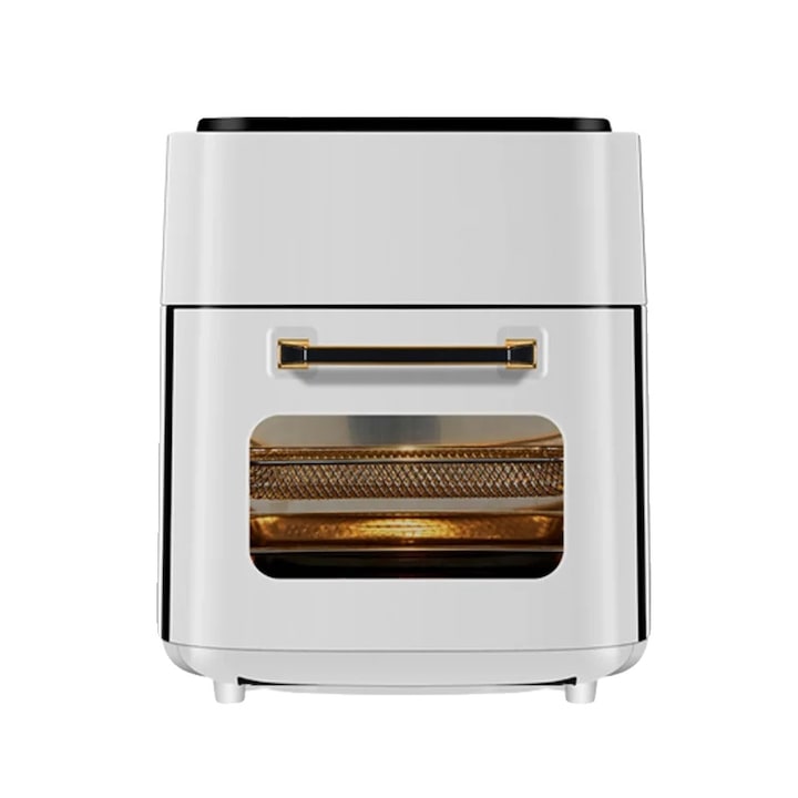 Friteuza Aigostar, 1900W, 7L, fara ulei, neagra, panou tactil LED