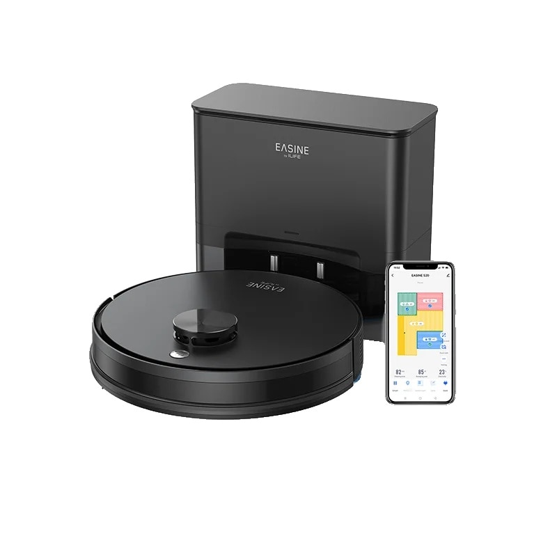 Aspirator robot cu mop, EASINE S20EU, 5000Pa, auto-golire, 6-10 kg