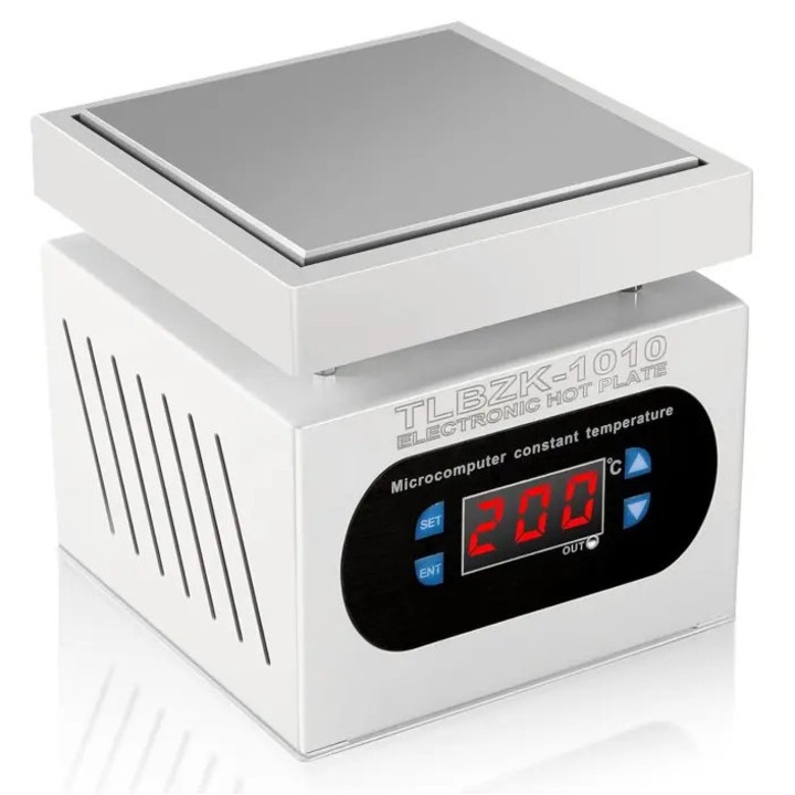 Elektronikus fűtőállomás, BY1010 digitális előmelegítő platform, 0–400 °C, BGA PCB SMD-hez, mobiltelefon LCD képernyő javításhoz, BY1010 szín