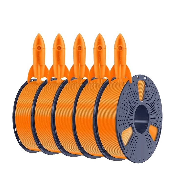 Filament 3D HS PLA, portocalie, 1.75 mm, 5 kg, 330 metri