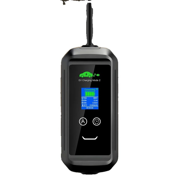 Incarcator EV, 11kw, Tip 2, cablu 5m, ajustabil 6/8/10/13/16A, IP67