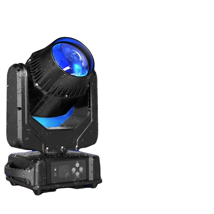 Lumina mobila, control DMX, design rezistent la apa, 120000 Lux, 250W, priza EU