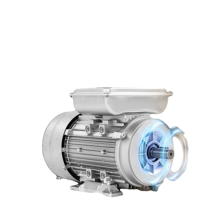 Motor electric 750W, 1380 RPM, 240V, 5.09A, IP55, constructie din aluminiu si cupru pur