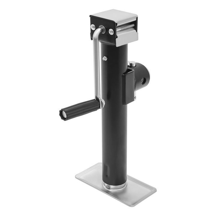 Cric auto manual, 1 tonă, otel Q235B, înălțime ridicare 26 cm, negru, mecanic