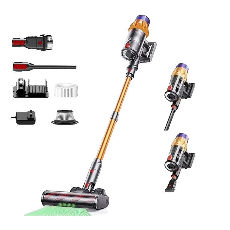 Aspirator de mana, 550W, filtru HEPA, auriu, 1-2L
