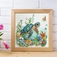 Kituri de arta cu diamant, forma speciala de animale testoase marine pentru adulti, kituri de pictura cu diamant 5D pentru incepatori, kituri de pictura DIY cu strasuri cu diamant pentru decor de perete acasa, cadou 30 x 30 cm