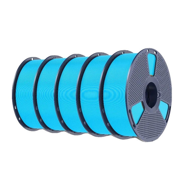 Filament 3D, Égszínkék, 1.75mm, 1kg, 330m, nyomtatási sebesség 50-600mm/s