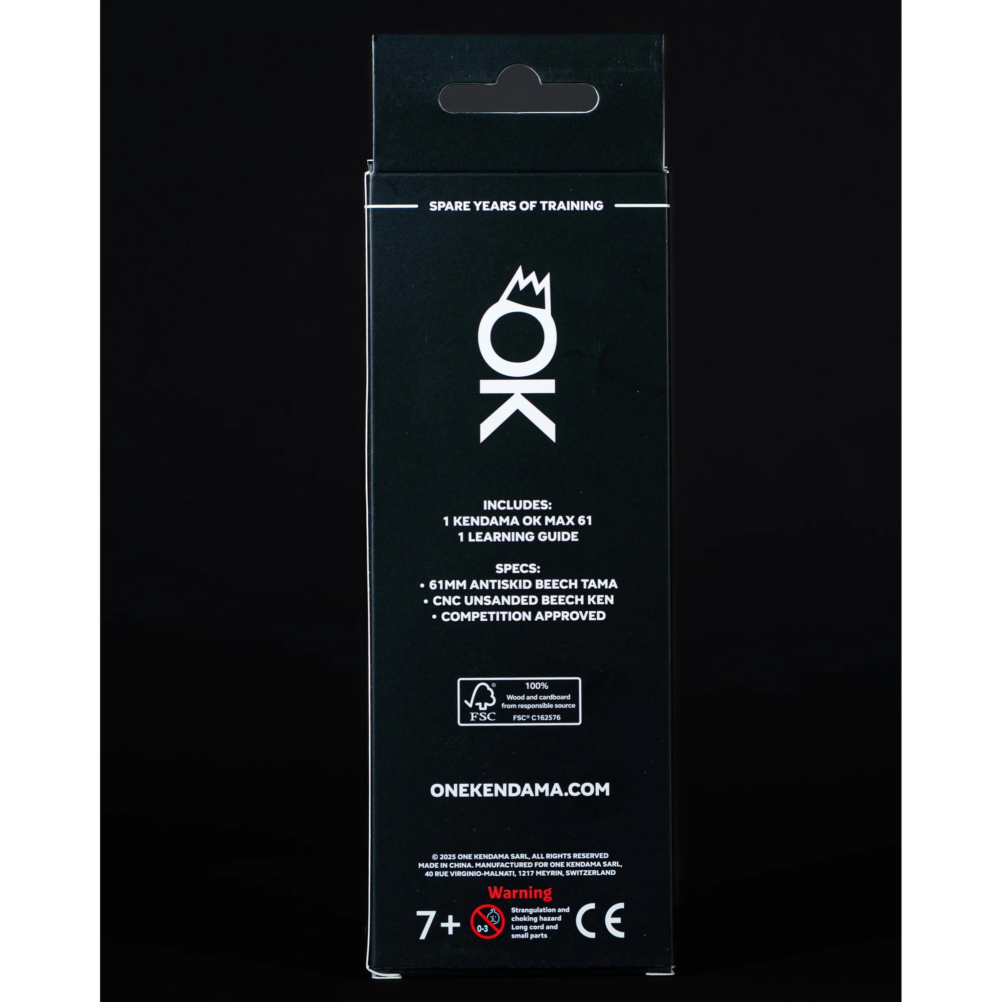 Kendama - Blue - Beech - OK MAX 61 - eMAG.ro