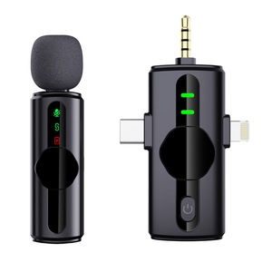 Lenco - MCW-011BK - Draadloze Microfoon met 6,3 mm ontvanger