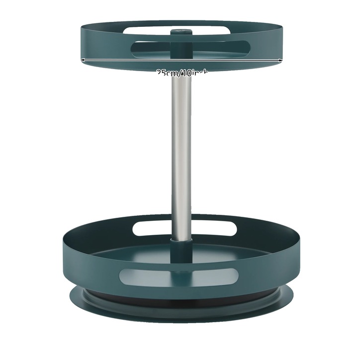 Racitor condimente, design rotativ 360, inaltime ajustabila, verde, 30.5cm