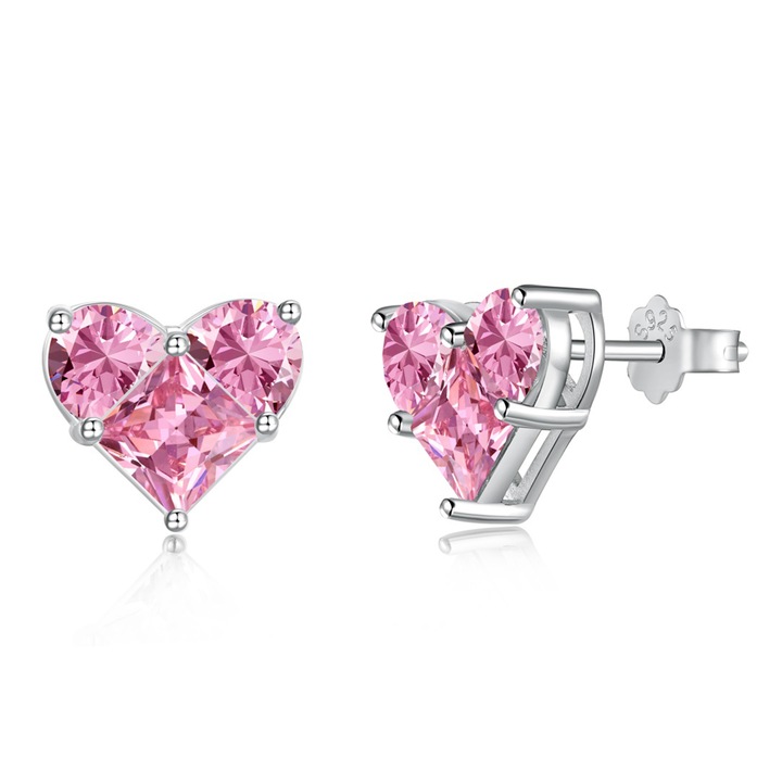 Cercei Argint 925 Harmony Heart